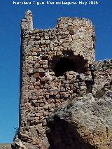Castillo del Berrueco. Torreón circular izquierdo